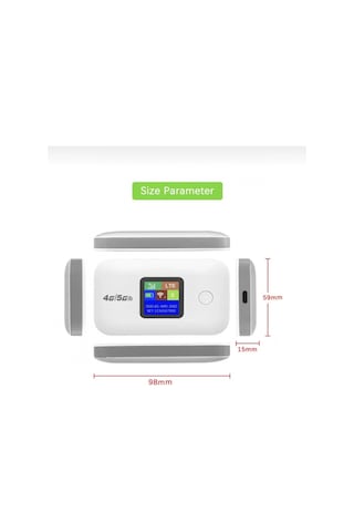 4g/5g A8-e Mobil Sim Kartlı Wifi Router 300mbps Kablosuz 3000mah Taşınabilir Hotspot Cep Modem