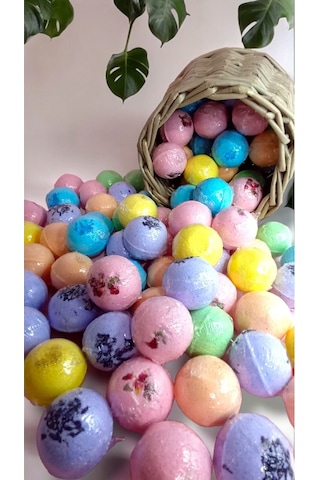 Star Bomb Karışık Manikür ve Pedikür Topu Nem Bombası 100 x 40 G