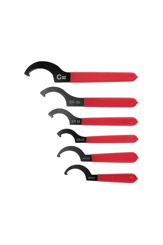 6 Parça Anahtar Seti Ayarlanabilir Bobin Anahtarı Anahtar Kancası