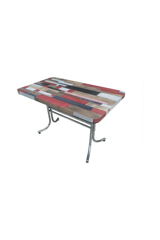 Masa LAMİNANT Model Isıdan etkilenmez Doğal malzeme Metal Ayak bağlantı Kolay temizlik Kutuda sevk