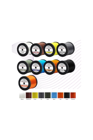 Mercan Standart 1 Kg Siyah Bobin Misina