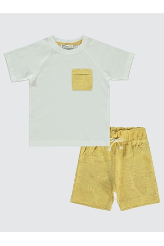 Civil Boys Erkek Çocuk Takım 2-5 Yaş Soft Hardal Soft Hardal