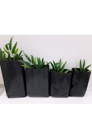 Fidan Poşeti 20 adet 15x28 cm Fidan Torbası Fide Poşeti Fide Torbası Fide Fidan Yetiştirme Poşet