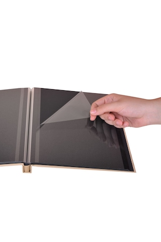 20x23cm Yapışkanlı Fotoğraf Albümü 18 Yaprak 36 Sayfa Yapıştırmalı Albüm