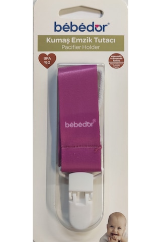 Bebedor Kumaş Emzik Tutacı 7502 Pembe