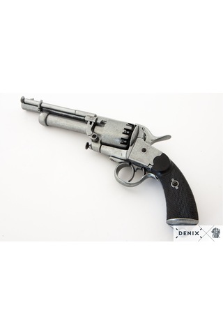 Denix Confederate Lemat Revolver 1855 Usa Koleksiyon Obje 37cm