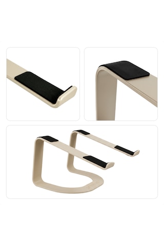 Prexua Lifter Ergonomik Metal Notebook & Laptop Standı - Metal- Gold - Lft4015gl