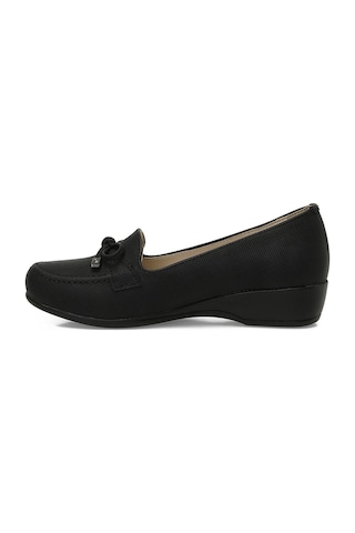 Polaris 166755.bz6fx Siyah Kadın Loafer 000000000102239551 Siyah
