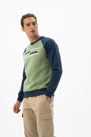 Arma Erkek Büyük Beden Bisiklet Yaka Sweatshirt 001