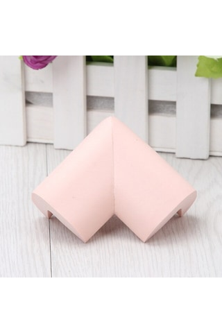 Agubugu Baby - Kauçuk Köşe Koruyucu - Pembe 4 Adet