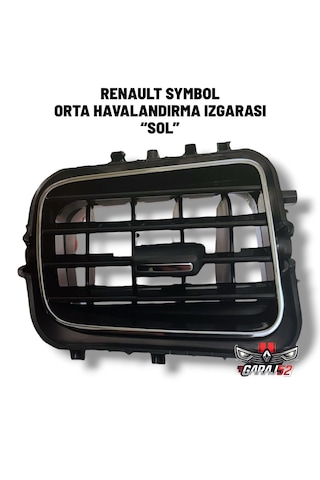 Renault Symbol Joy - Touch Kalorifer Orta Sol Havalandırma Izgarası 687512103r 687510983r