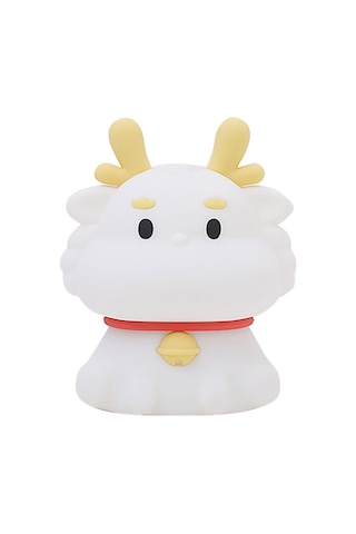 Teltree Renkli Işıklı Yatağa Arkadaş Lambası - Şarjlı 2.5w Dokunmatik Kibarlık Işığı Hediyelik Ürün Beyaz