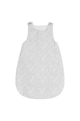 Esma Bebe Uyku Tulumu Minik Çiçekler Gri/0-12 Ay