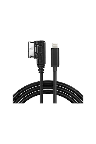 Maiyame Audi A1/a3/a4/a5/a6/q3/q5/q7 İçin Mmı/amı Uyumlu İphone 5-12 Ses Ve Şarj Kablosu 1 Metre