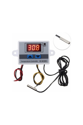 Xh-W3001 Ac 220V Dijital Termostat-Akvaryum-Kuluçka-Buzdolabı