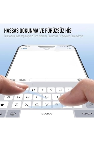 Apple İphone 14 Pro İçin Tasarlanmış Kolay Kurulum Uçtan Kenara Kapsama Tam Koruma Dayanıklı Temperli Cam