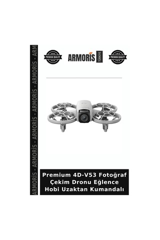 Premium 4d-v53 Fotoğraf Çekim Dronu Eğlence Hobi Uzaktan Kumandalı