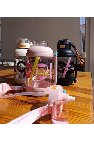 Shotay Life Su Matarası Tritan Pembe 1500ml