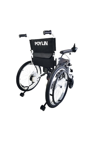 Poylin P200E Ekonomik Katlanabilir Akülü Tekerlekli Sandalye