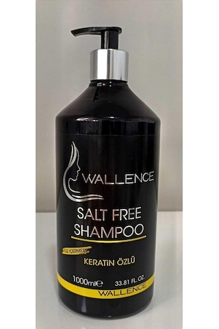 Wallence Keratin Özlü Tuzsuz Şampuan 1 L
