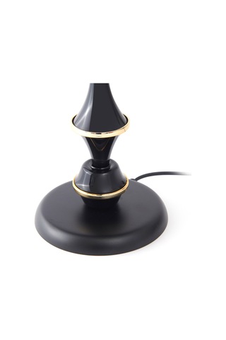 Safirr Light Berlin Metal Abajur - Siyah - 43x25x25 Cm Çok Renkli