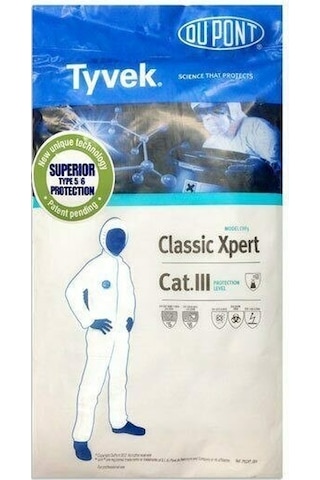 Dupont™ Tyvek® Classic Xpert - 500 Xpert Koruyucu Tulum En 14126