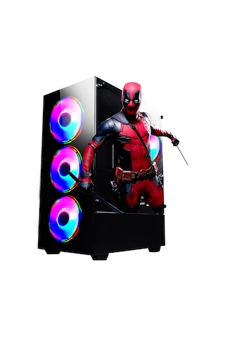 Gamelood GL136 i3-10100F 16 GB 512 GB SSD 4 GB GTX1050Ti Free Dos Masaüstü Oyuncu Bilgisayarı
