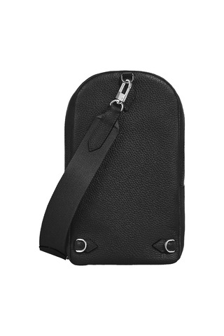 Montblanc Companion Orta Boy Vücut Çantası 222885 Siyah