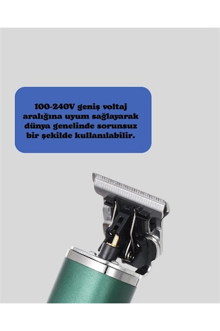 Saç - 209 - Sakal Ense Paslanmaz Çelik T-bıçak Vücut - Glblseme - Tıraş Makinesi Diğer