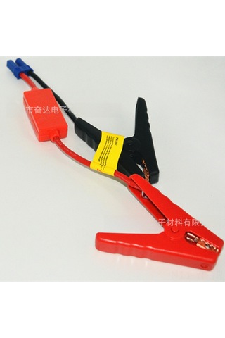 Yifomall Araç Acil Başlatma Klipsi: 10 Numara Silikon Kablolu, Ters Şarj Koruma, Standart Tasarım, Çakmak Klipsi Ek Kablosuz