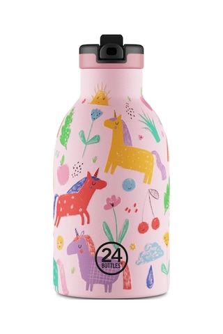Clima Bottle Magic Friends Pipetli Paslanmaz Çelik Termos 330 Ml Pembe