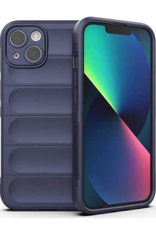 Apple İphone 13 Uyumlu Elden Kaymayan Kamera Korumalı Oyuk Kılıf