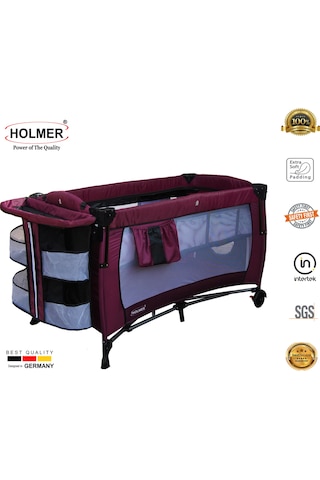 Holmer Maxi Comfort Coolstyle Anne Yanı Oyun Parkı Beşik