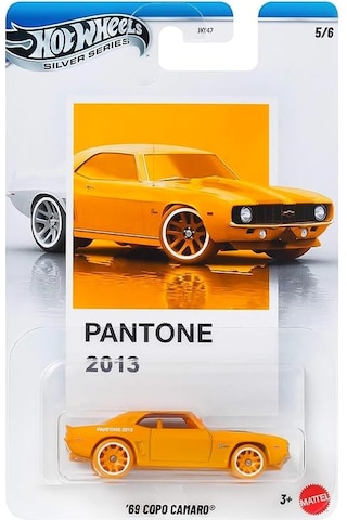 Hot Wheels Silver Series 69 Copo Camaro Pantone 2013 Jky50 Turuncu