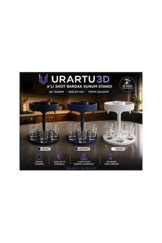 Urartu 3d Shottower 6 Shot Bardak Servis Standı Model:hbcv0000ghnf0y Urartu 3d Shottower 6 Shot Bardak Servis Standı Model:hbcv0000ghnf0y