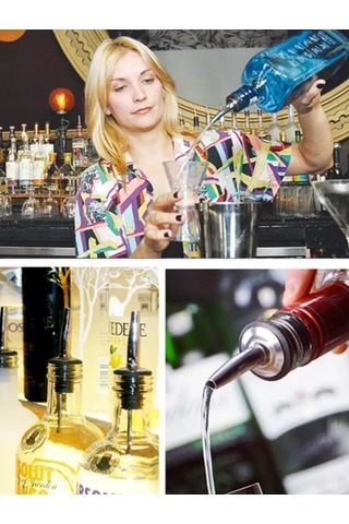 Aleksis Baur Bar Tencere İçin Pamuk Hamuru Sıvı Şişesi 5 Adet 223555059 Metal