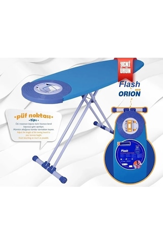 Livdora Ütü Masası Xxl Kazanlı Ütüler İçin -flash New Orion Mavi