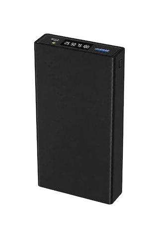 ENERX ENR-P2025DT 20000 mAh Powerbank 22.5 Watt Led Göstergeli Siyah
