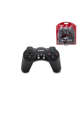 Joypad - Gamepad Siyah Oyun Kolu Usb Kablo 13 Düğme - 8 Yön Tetikleyici 1.5mt Kablo 5639 Joypad - Gamepad Siyah Oyun Kolu Usb Kablo 13 Düğme - 8 Yön Tetikleyici 1.5mt Kablo 5639