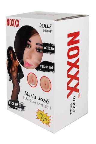 Fastieshop Maria Jose Dolgu Kafalı Realistik Vajina Ve Anüslü Şişme Bebek