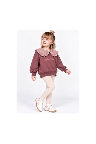 Kidsroom Yaka Detaylı Sweatshirt Çok Renkli Çok Renkli