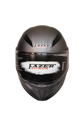 Motosiklet Çene Açılır Kask 22.06 Sertifika Güneş Vizörü Motor Kaskı Grey Gri