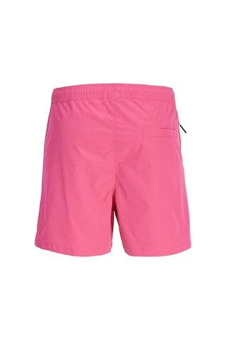 Jack & Jones Erkek Logo Detaylı Deniz Şortu - Malta 12253253 Cabaret