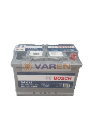 Bosch 12V 74 Ah 680 En (Standart 72 Amper Ebatında) 507492291 Akü