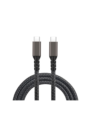 Siyah 2.jenerasyon Type-c To Type-c Usb3.2 Pd Data Kablosu 100w 20gbps 4k 60hz 0.5 Metre
