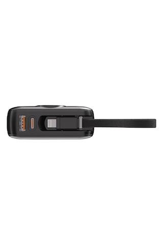 S-link G450 20000mah Pd45w+qc3.0 Dahili Kablolu Siyah Lcd Taşınabilir Pil Şarj Cihazı Powerbank Kdo