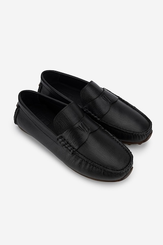 Valmenti Erkek Hakiki Deri Siyah Loafer Ayakkabı 1202 500-118 Erk Ayk Y26 Sıyah Srz Fl