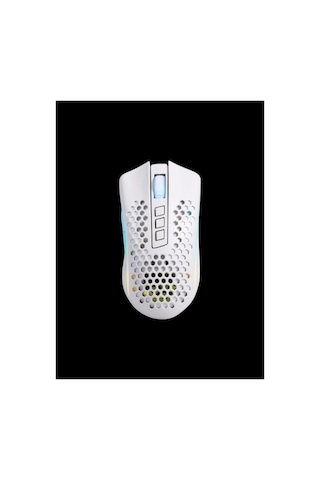 Mouse Gamer Storm Pro M808w-ks Beyaz Kablosuz, Petek Şekli, Kablosuz, 2.4ghz, Usb Dongle/usb Kablola M808-ks
