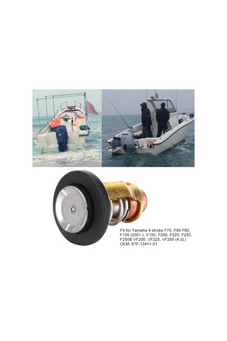 Motor Koruması, Deniz Termostatı Güvenilir Sıcaklık Kontrolü Sağlar, Dayanıklılık Ve Pas Koruması İçin Yüksek Kaliteli Metalden Üretilmiştir