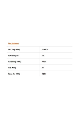 Lw421 Bahçe Aplik Gün Işığı